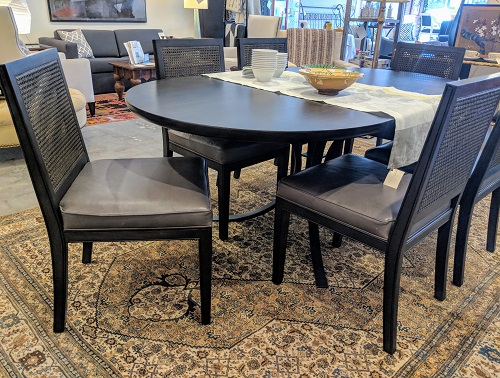 Oval dining set – Modele's Home Furnishings